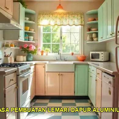 Keunggulan jasa pembuatan lemari dapur aluminium modern